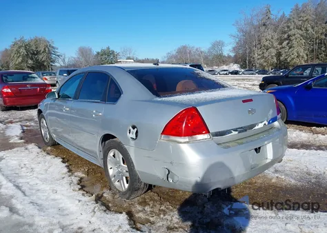 2013 Chevrolet Impala Lt из США, поврежденный, VIN 2G1WG5E33D1215090